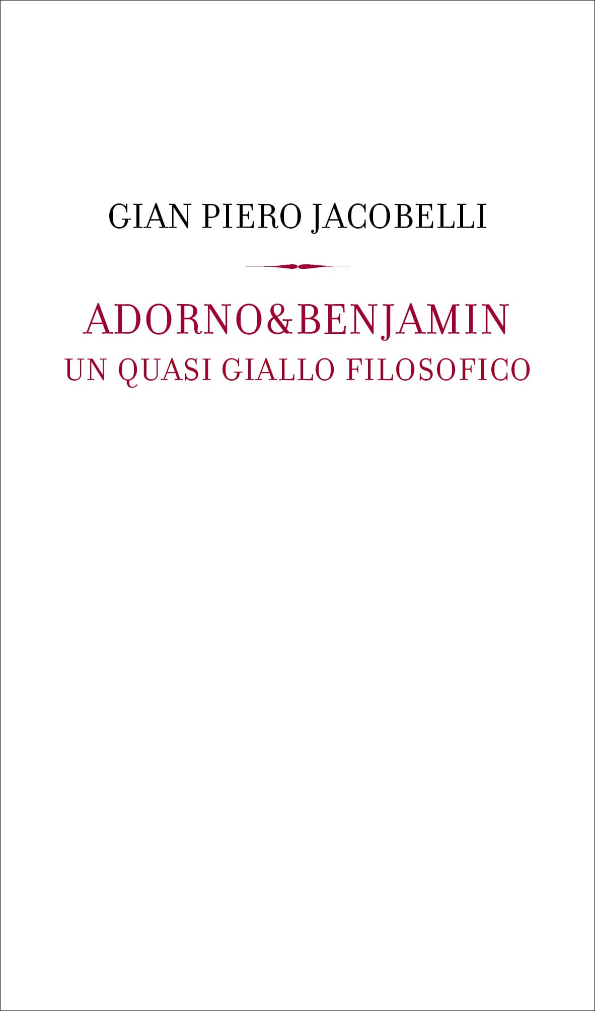 Adorno&Benjamin